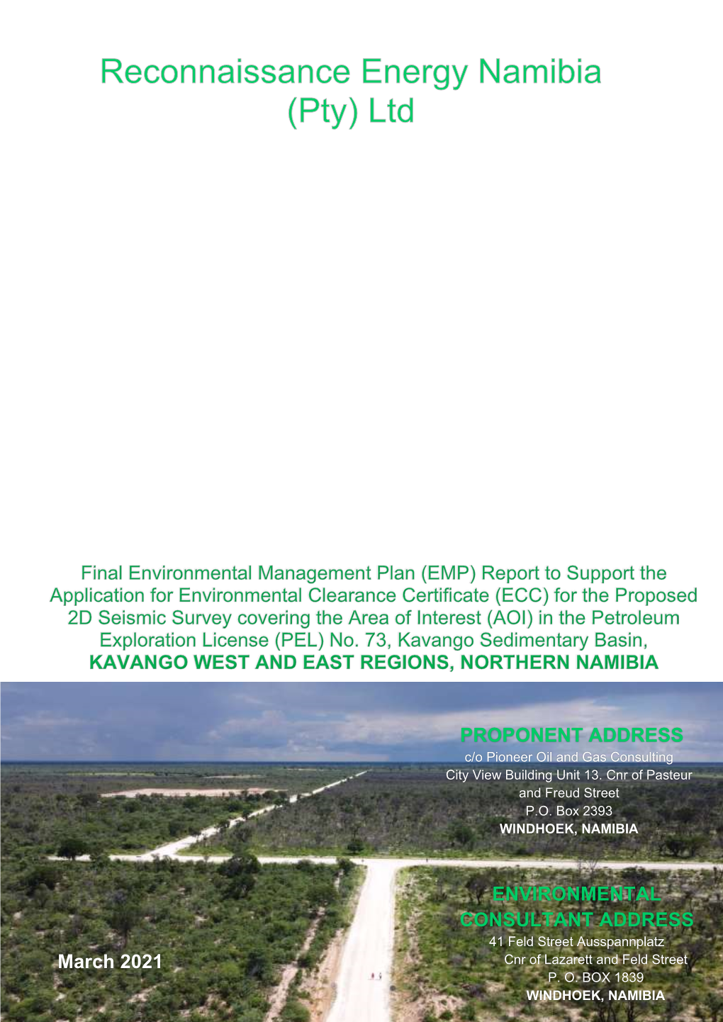 Environmental Management Plan