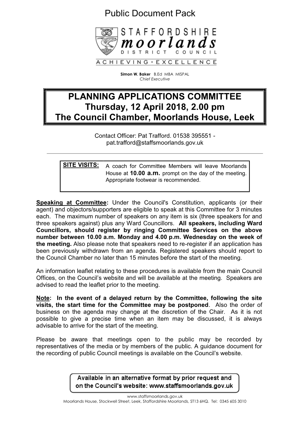 (Public Pack)Agenda Document for Planning Applications Committee