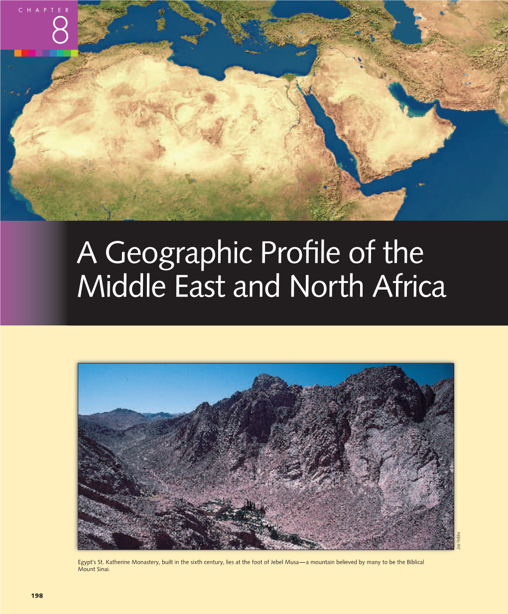A Geographic Profile of the Middle East and North Africa