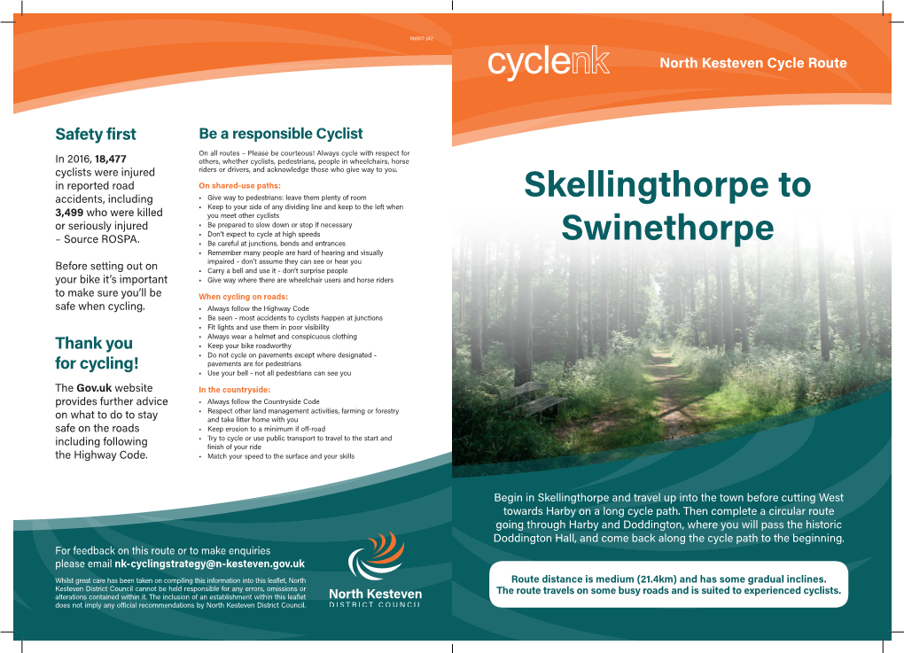 Skellingthorpe to Swinethorpe