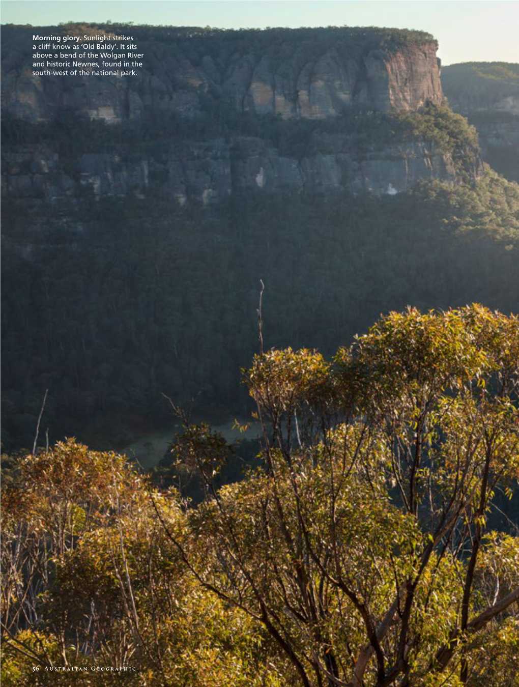 It Sits Above a Bend of the Wolgan River and Historic Newnes, Found in the South-West of the National Park