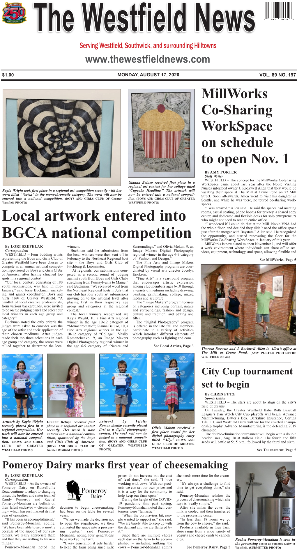 Local Artwork Entered Into BGCA National Competition