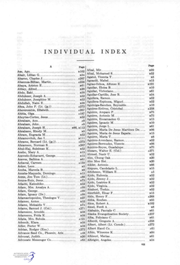 Individual Index