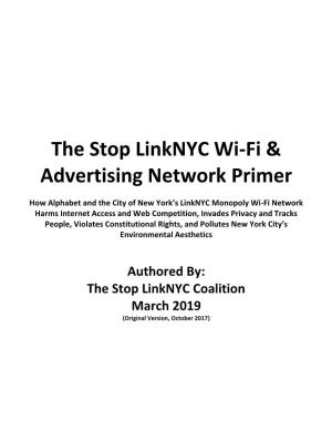 The Stop Linknyc Wi-Fi & Advertising Network Primer