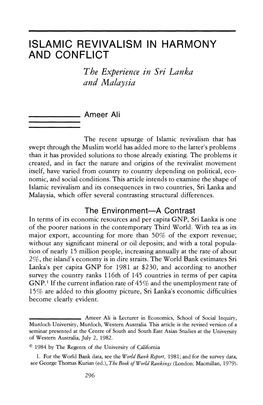 Islamic Revivalism in Harmony and Conflict.Pdf