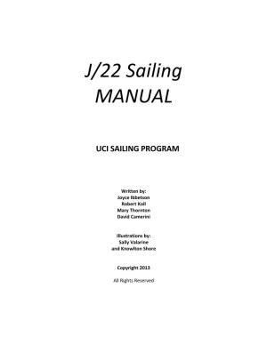 J/22 Sailing MANUAL