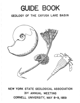 Geology of the Cayuga Lake Basin New York State