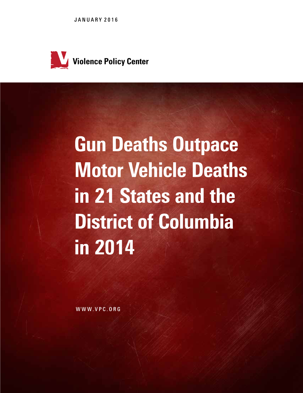 Gun Deaths Outpace Motor Vehicle Deaths in 21 States and the District of Columbia in 2014