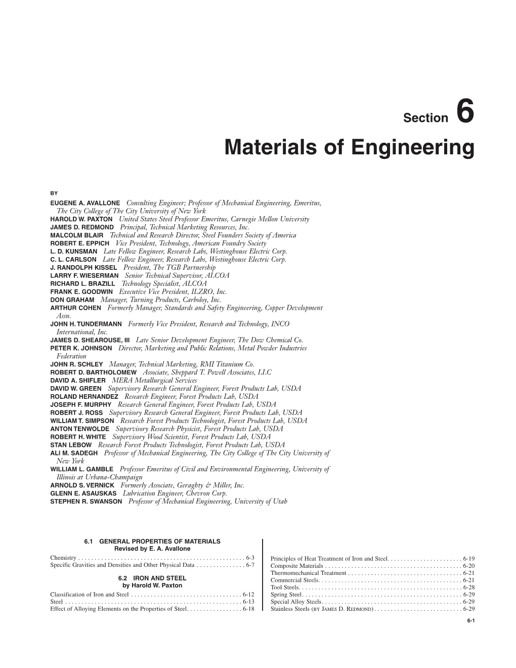 Materials of Engineering