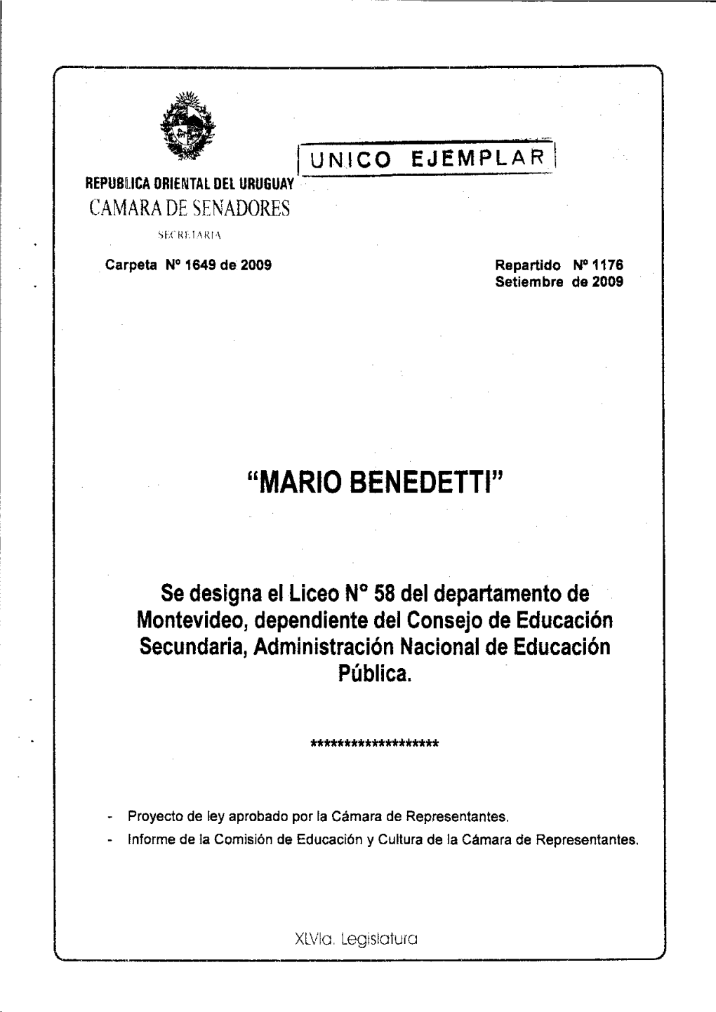 "Mario Benedetti"