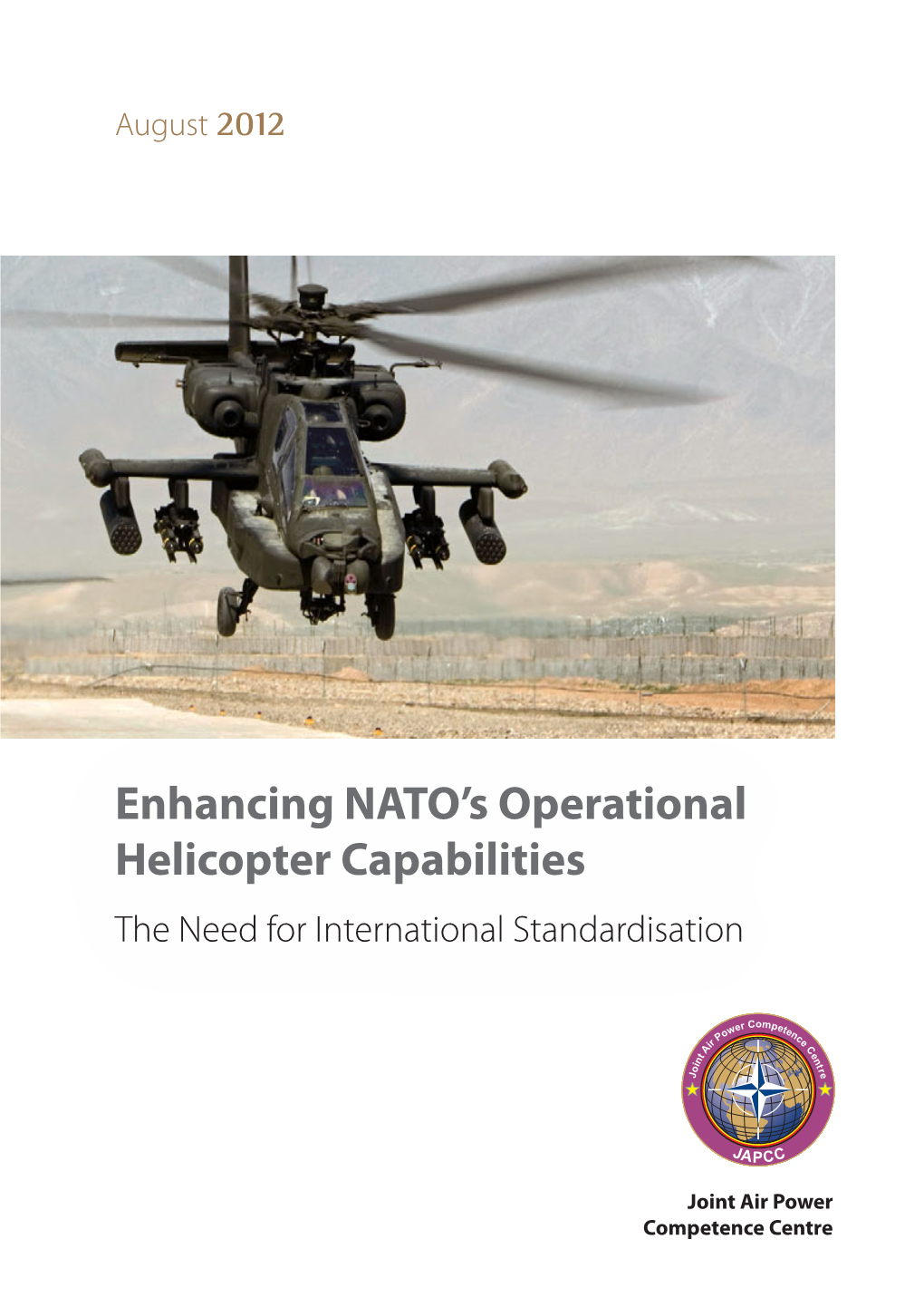 Enhancing NATO's Operational Helicopter Capabilities | 2012 TABLE of CONTENTS