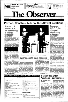 Pozner, Donahue Talk on U.S./Soviet Relations Pozner: U.S
