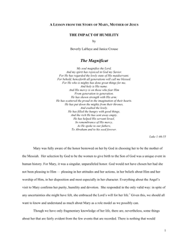 The Magnificat