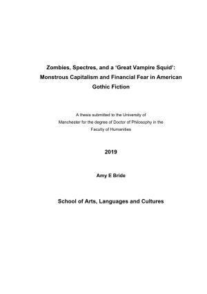 Zombies, Spectres, and a 'Great Vampire Squid'