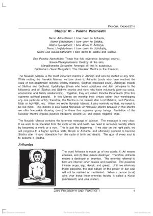 Jain Philosophy and Practice I 1
