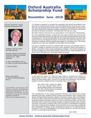 Oxford Australia Newsletter September 2018