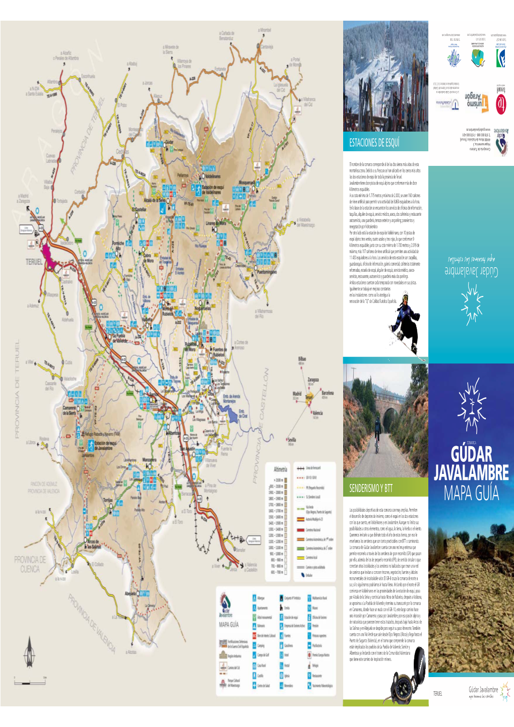 Gúdar-Javalambre. Mapa