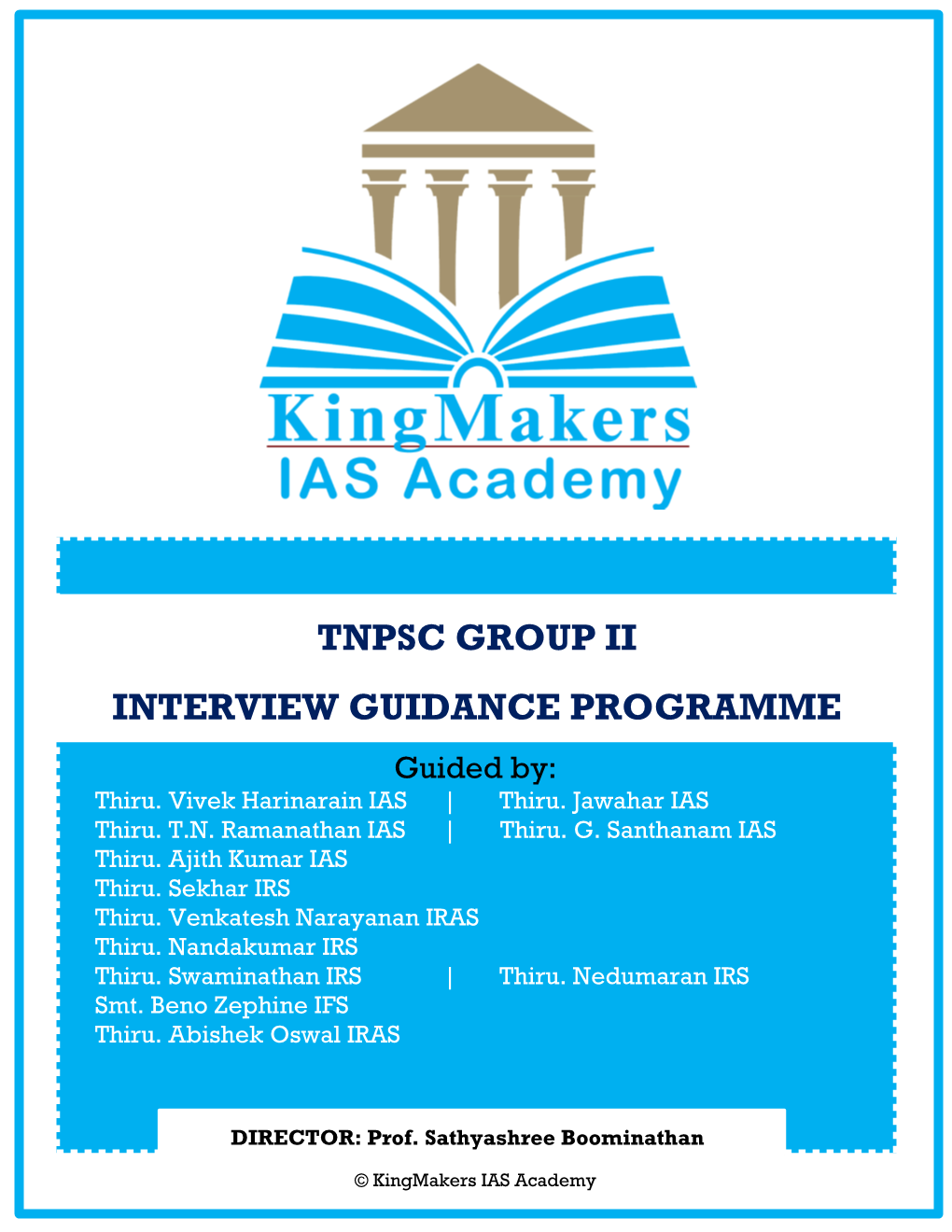 Tnpsc Group Ii Interview Guidance Programme