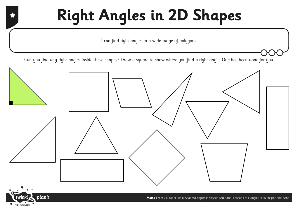 Right Angles In 2D Shapes DocsLib