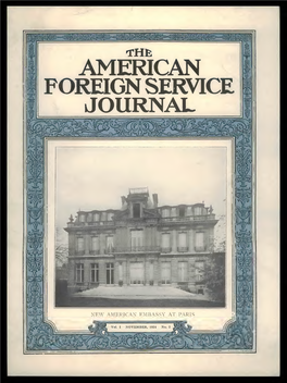 The Foreign Service Journal, November 1924