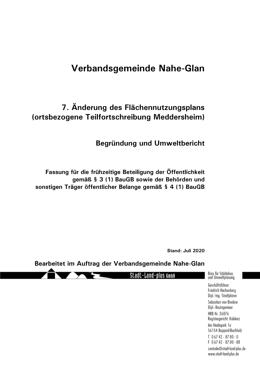 Verbandsgemeinde Nahe-Glan