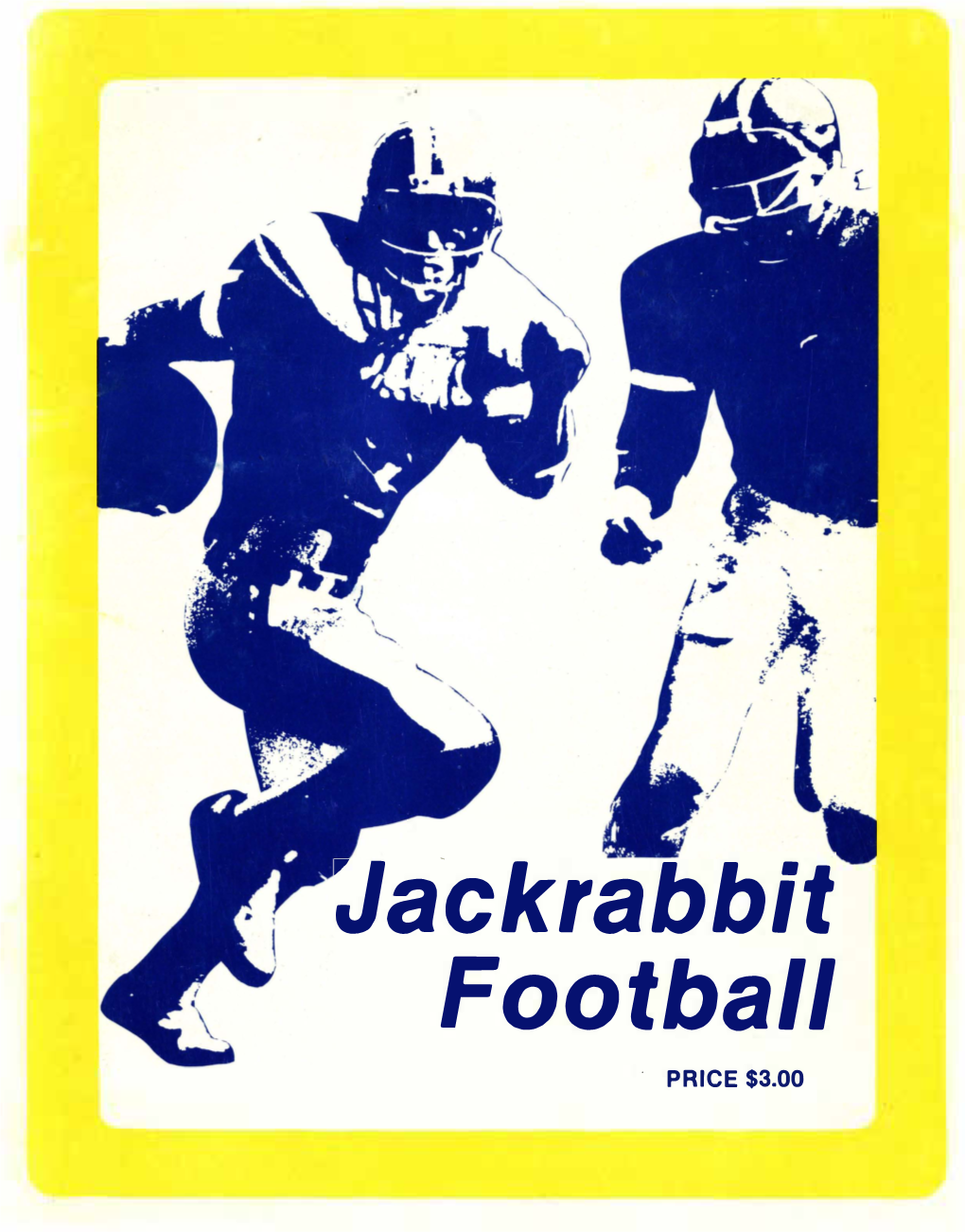 1980 Jackrabbit Football Press Guide Was Written