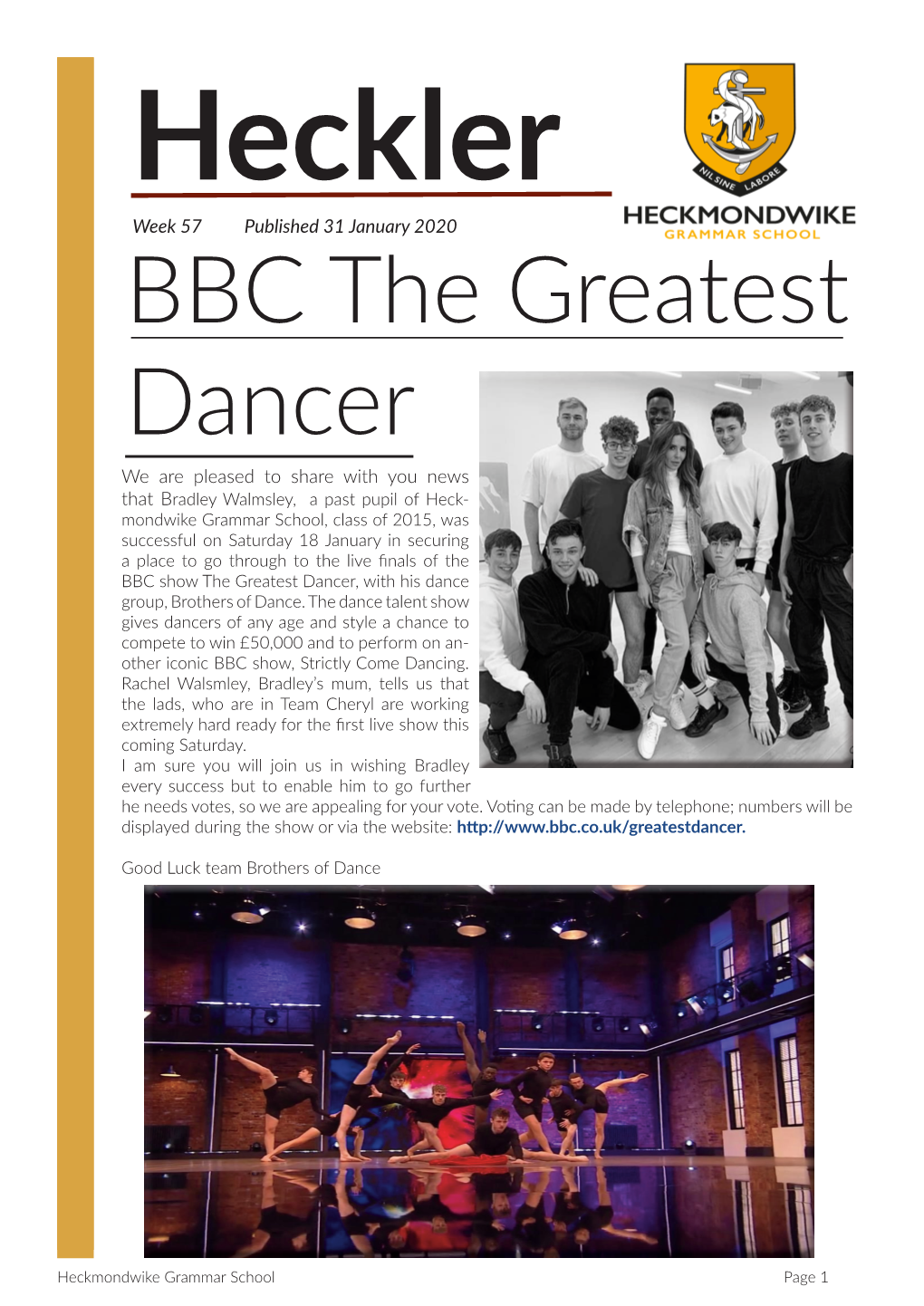 BBC the Greatest Dancer