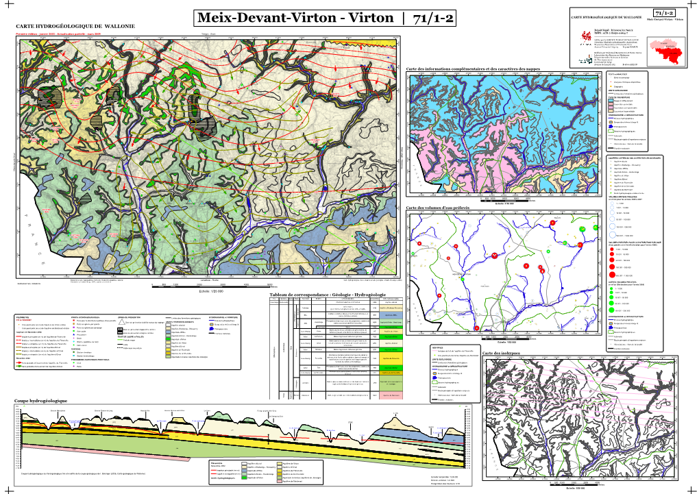 Carte Hydrogéologique De Meix-Devant-Virton