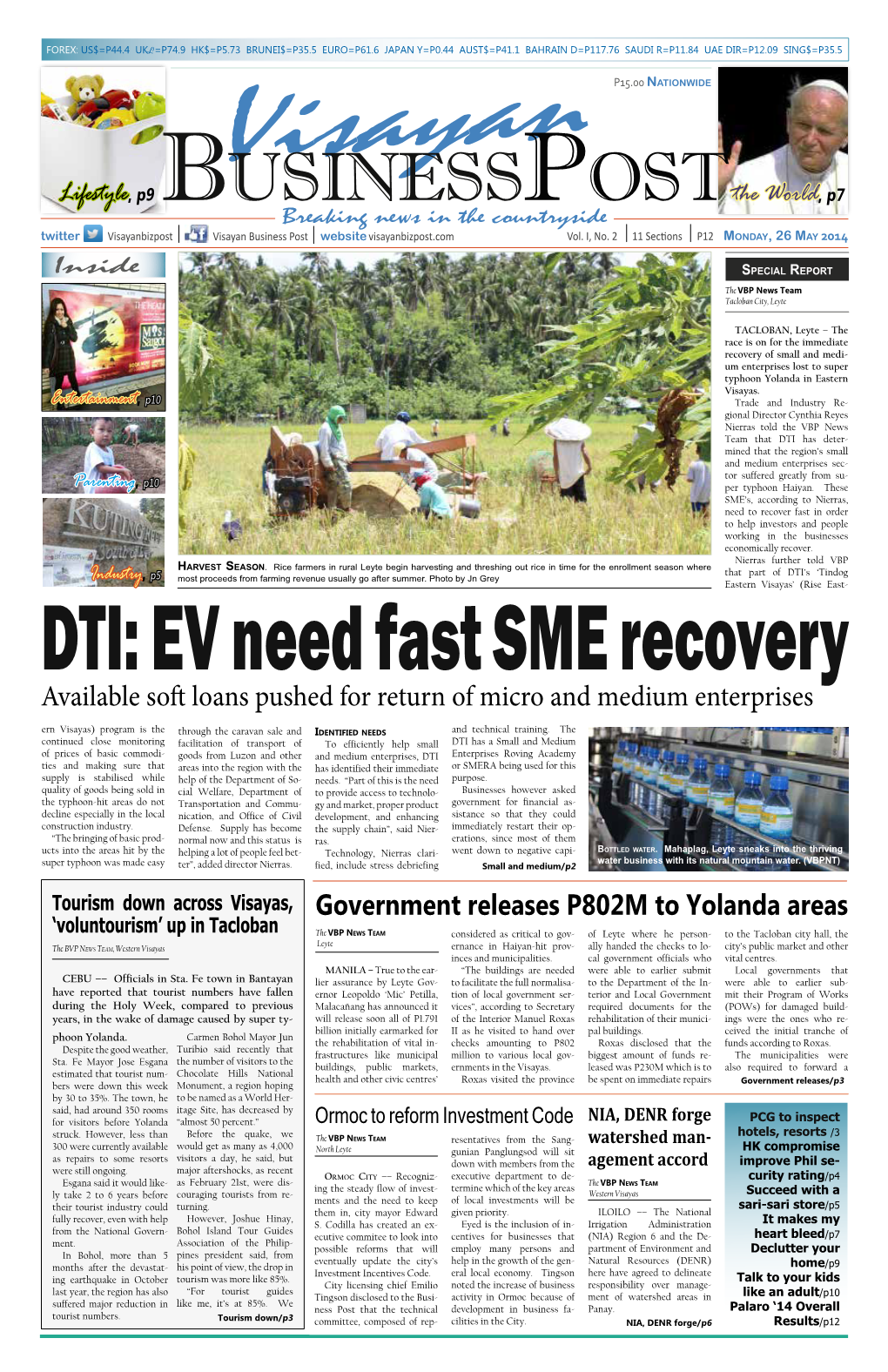 Businesspostthe World, P7 Breaking News in the Countryside Twitter Visayanbizpost Visayan Business Post Website Visayanbizpost.Com Vol