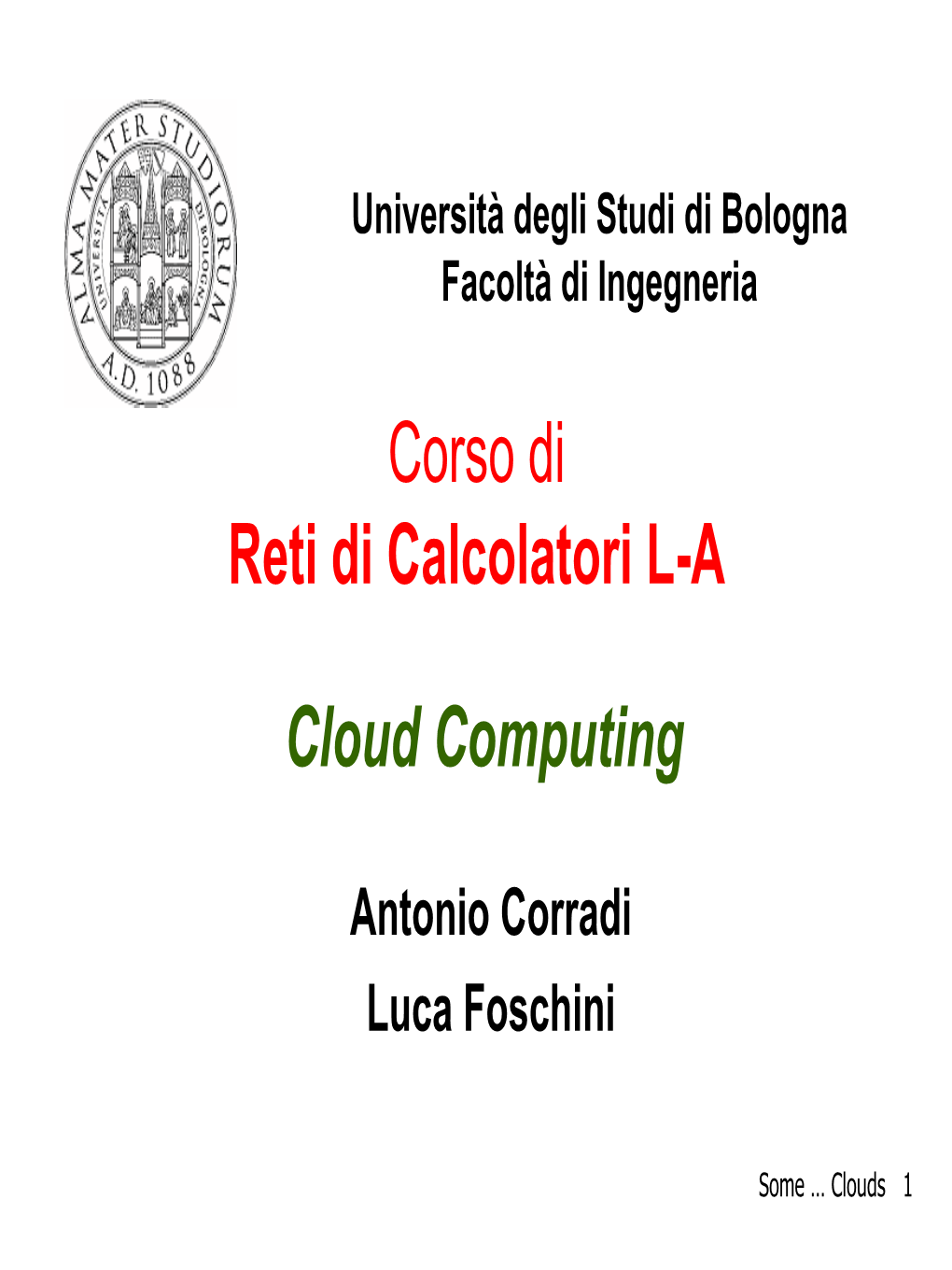 Cloud Computing