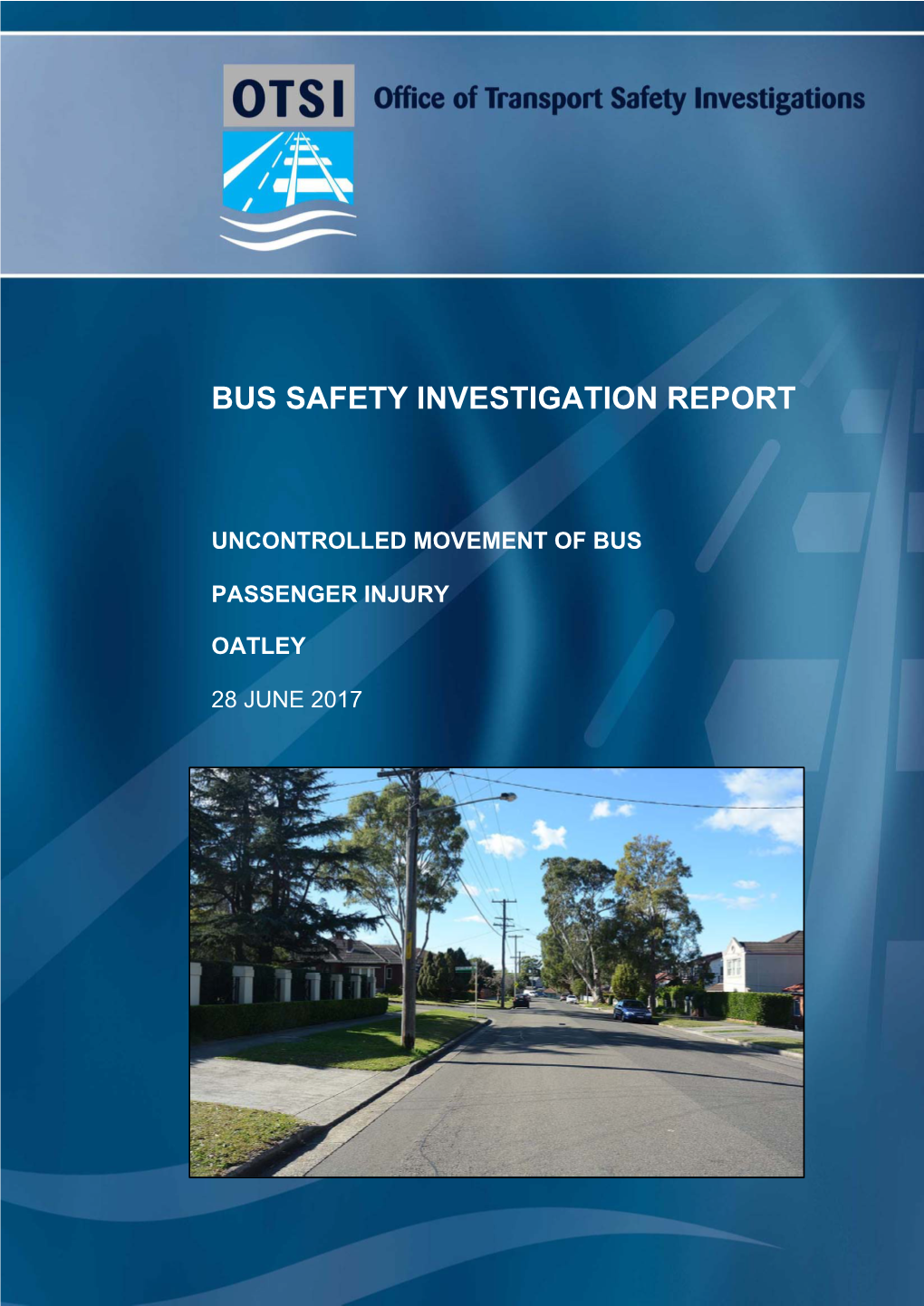 Bus Safety Investigation Report