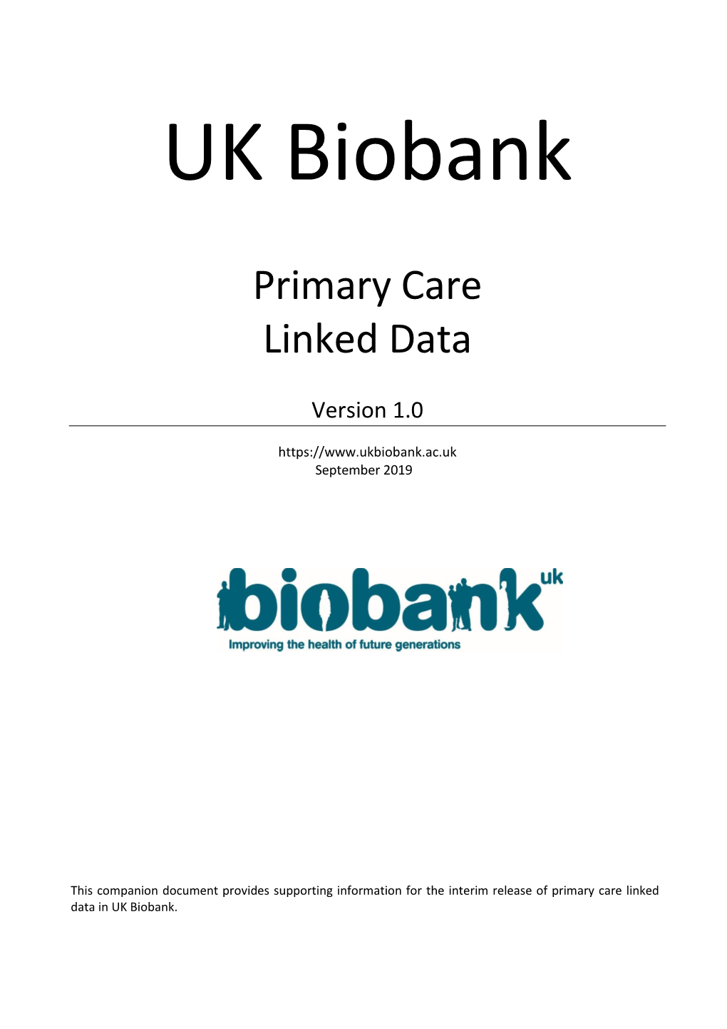 Primary Care Linked Data