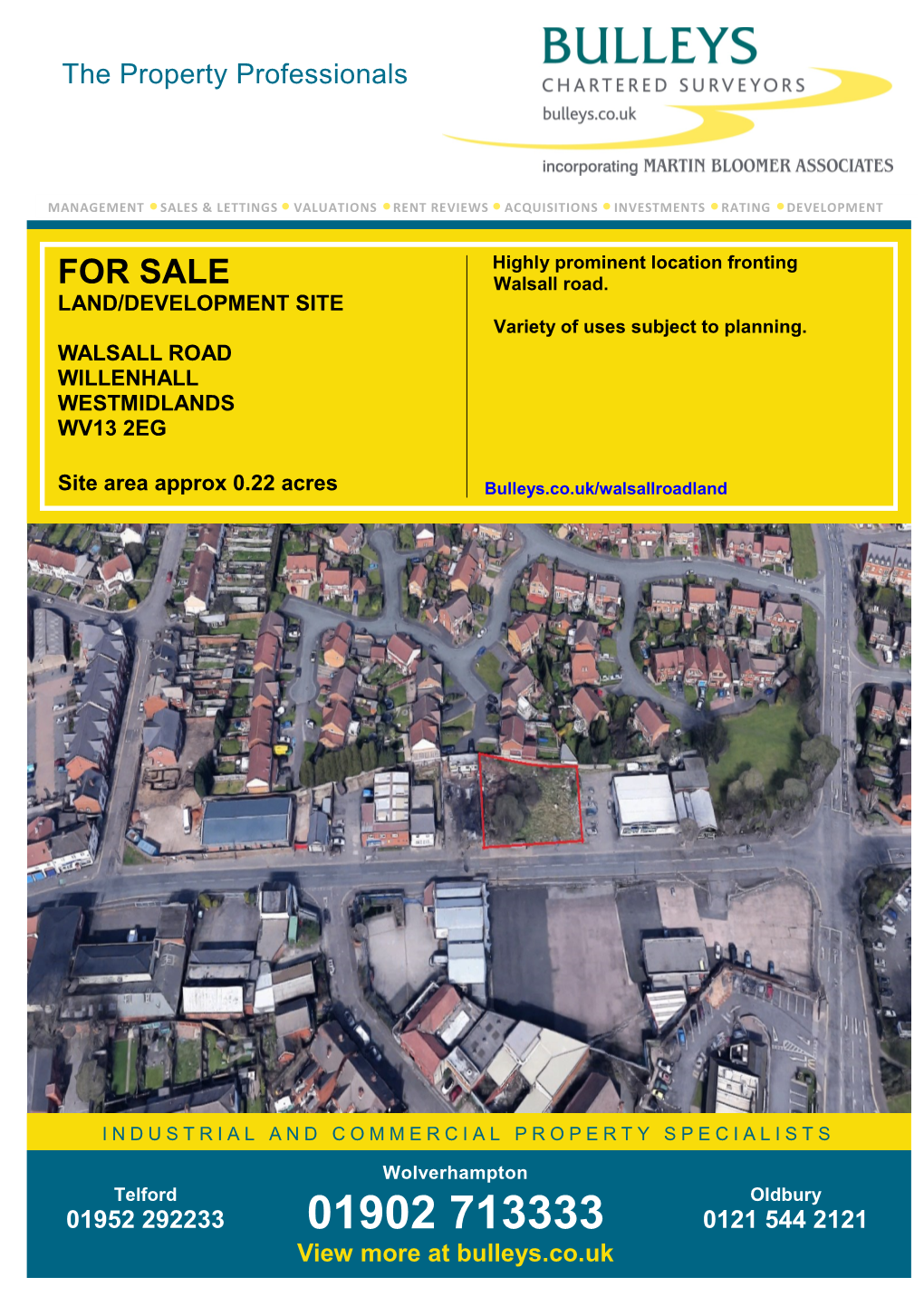 FOR SALE Walsall Road