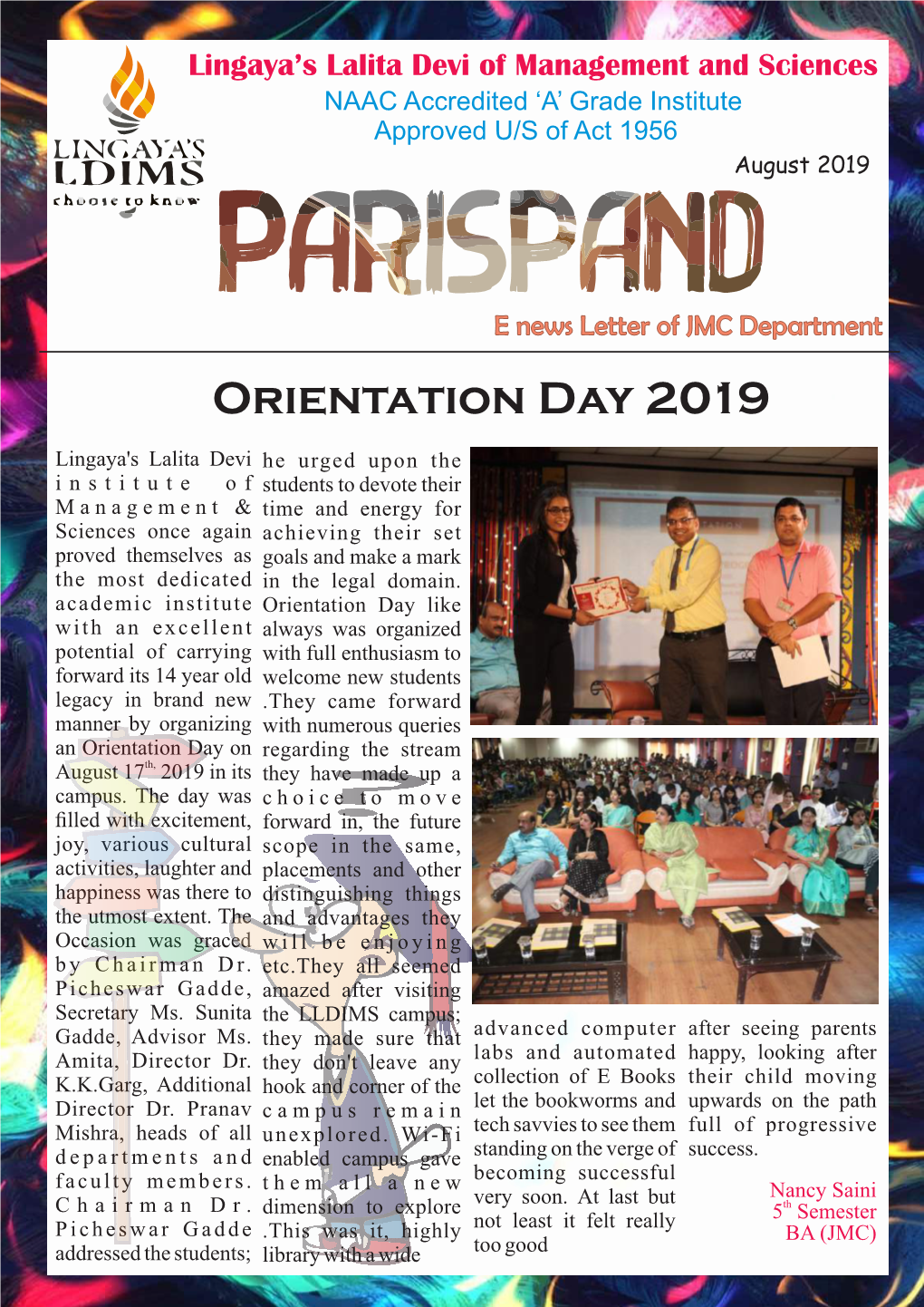 Parispand August 2019