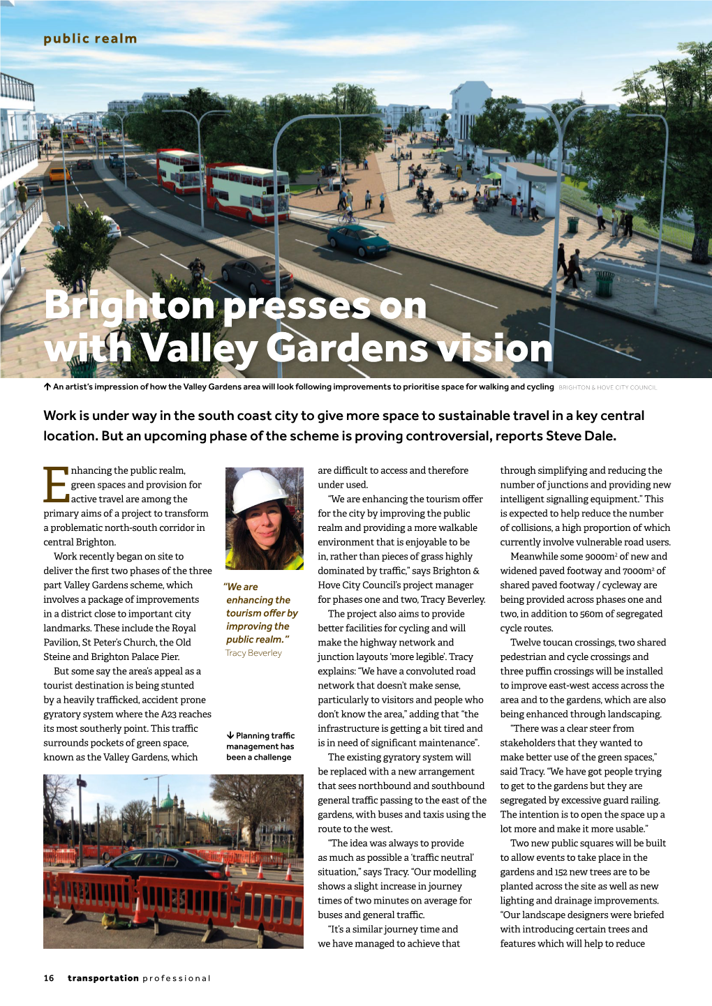 Brighton Presses on with Valley Gardens Vision