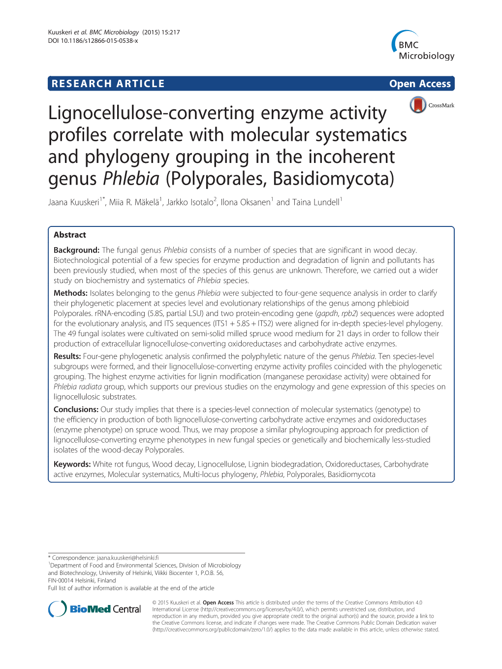 Lignocellulose-Converting Enzyme Activity Profiles Correlate With