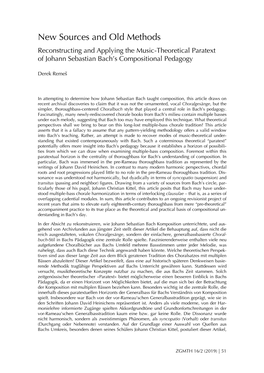 Reconstructing and Applying the Music-Theoretical Paratext of Johann Sebastian Bach's Compositional Pedagogy