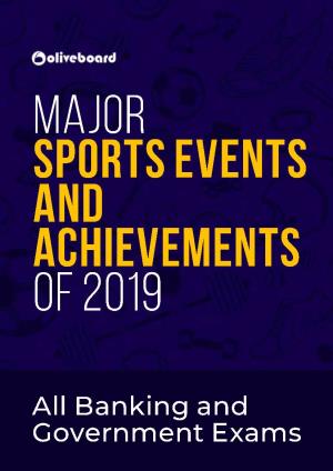 Major Sports Events & Achievements of 2019