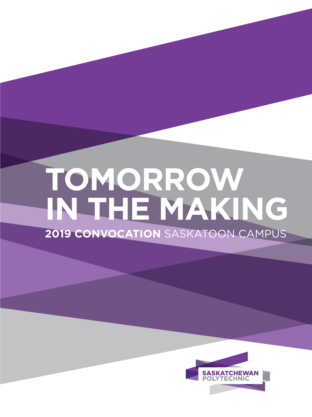 2019 Saskatoon Convocation Program