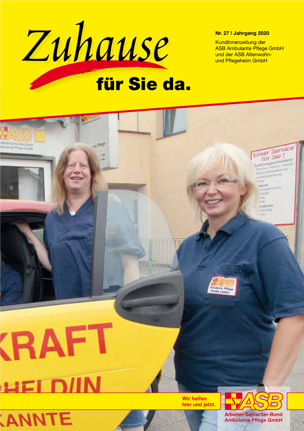 Und Pflegeheim Gmbh Ihr Team Der ASB Ambulante Pflege Gmbh Und Der ASB Altenwohn- Und Pflegeheim Gmbh