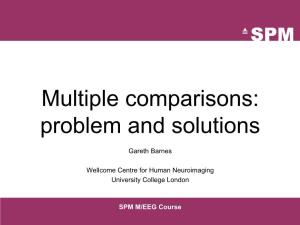 Multiple Comparisons: Problem and Solutions