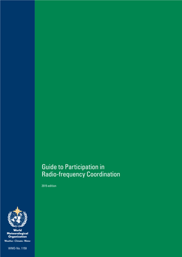 Guide to Participation in Radio-Frequency Coordination