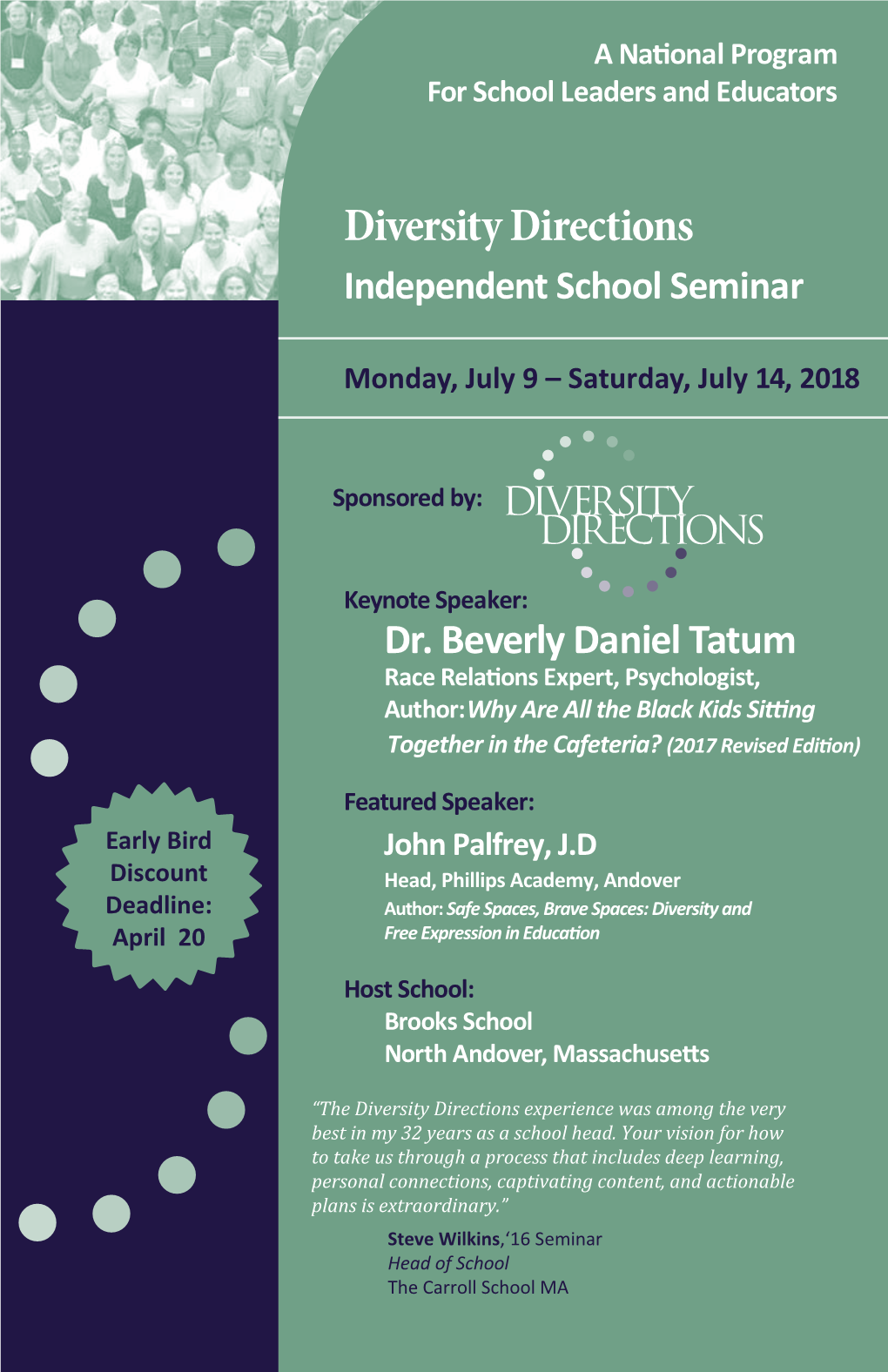 Diversity Directions Independent School Seminar