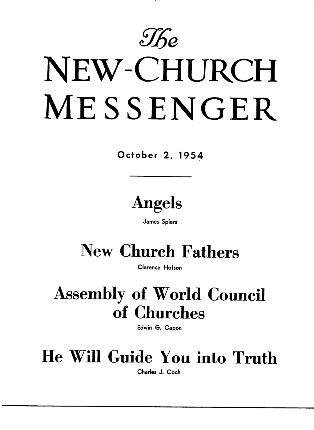 New-Church Messenger