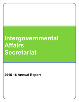 Intergovernmental Affairs Secretariat