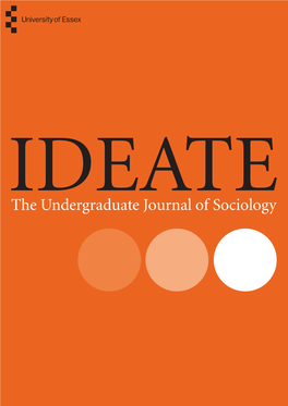 The Undergraduate Journal of Sociology 13
