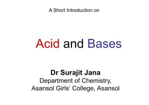 Acid Base Acid and Base Strength
