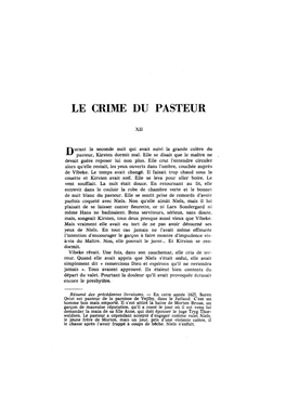 Le Crime Du Pasteur