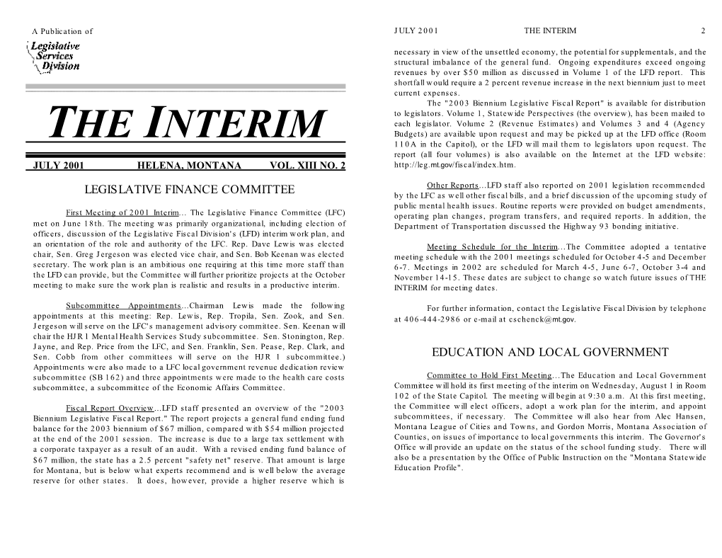 The Interim 2