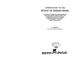 Study of Indian Music